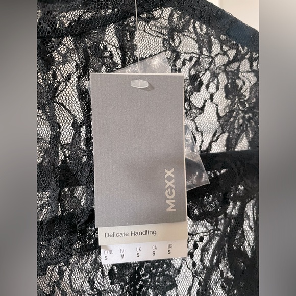 MEXX Delicate Black Sheer Top Size: Small ( S ) - Picture 4 of 4